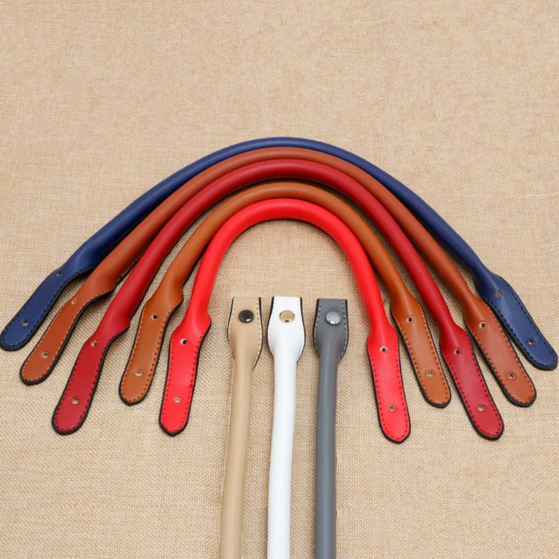 

Hand strap Luggage Bags accessories leather Handle DIY Women's lady handbag length 32cm and 42cm Multicolor 1 pair/lot
