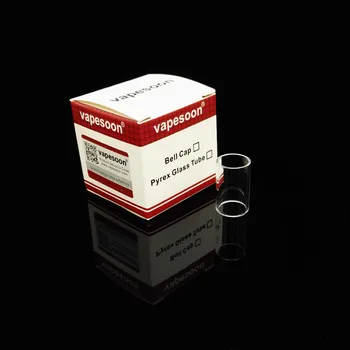 

40pcs/lot Newest Replacement Pyrex Glass Tube For Topevod 1.7ML Clearomizer 14MM Glass Tube