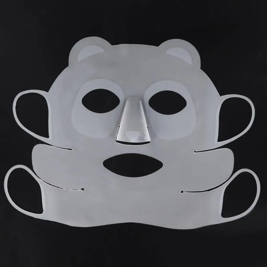Многоразовая силиконовая маска Panda Ear Hook для лица предотвращает испарение