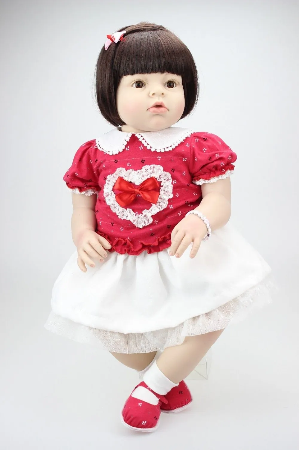 NPK 70 см Reborn Мягкая силиконовая Кукла Reborn Baby куклы для девочек принцесса Bebe Reborn для детей детский игровой дом игрушки подарки бонкас