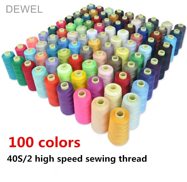 

High Quality 3000 Yards Polyester Sewing Machine Line 402 Pagoda Line Fine Line High Speed Flat Sewing Machine Line