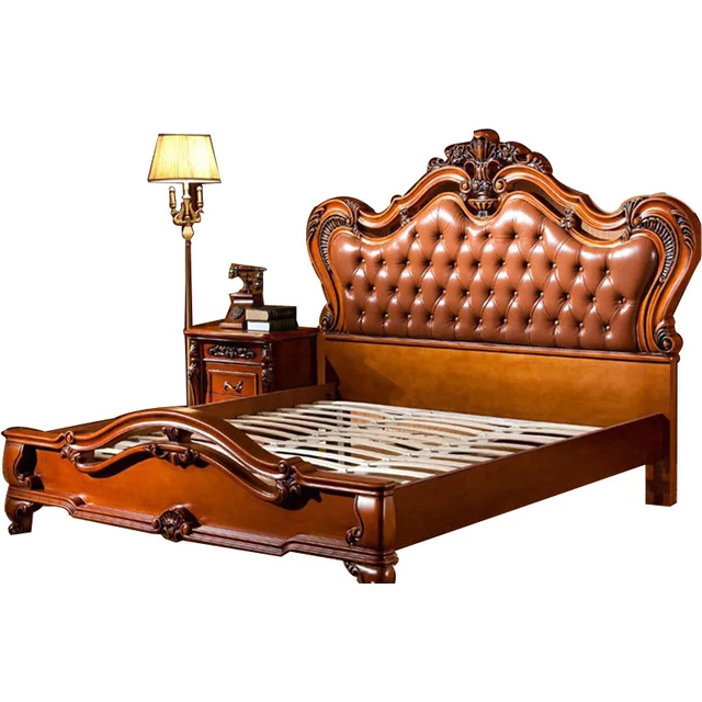 European Style Double Bed Wood Carved Bedroom Furniture Fashion European Style Double Bed Wood Carved Bedroom Furniture Fashion Clic Specials