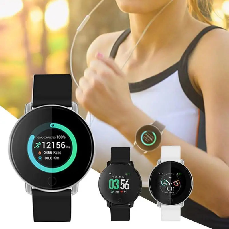 ALLOYSEED S226D Смарт-часы IP67 Водонепроницаемый сердечного ритма крови Давление мониторинга Фитнес трекер Спорт браслет для IOS и Android