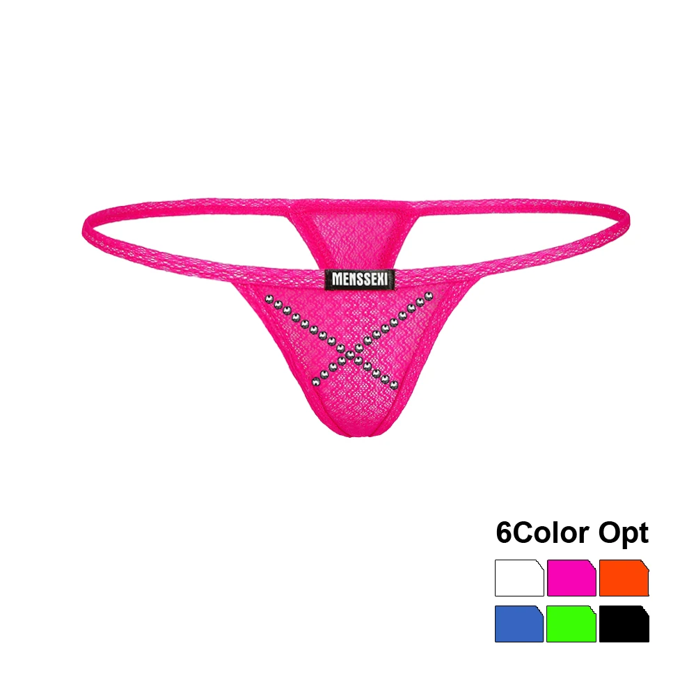 

Mens Underwear Boxer Briefs Jockstrap Thongs G Strings Erotic Transparent Jocks Tanga Underpants Shorts Sexy T-back Xde Beads