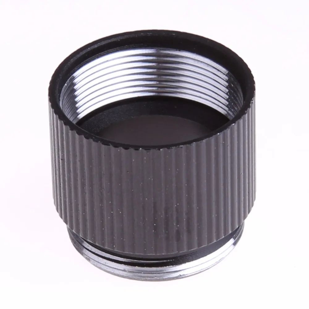 

2.7cm x 2cm Black Extension Ring Tube Joint Adapter for Bright Flashlight 18650 Lithium Battery Battery Lamp Holder Converter