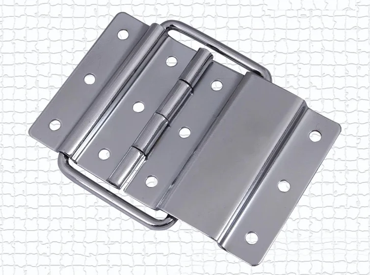 4PCS/LOT Chrome Steel Road Flight Case Strut Hingein Hinges