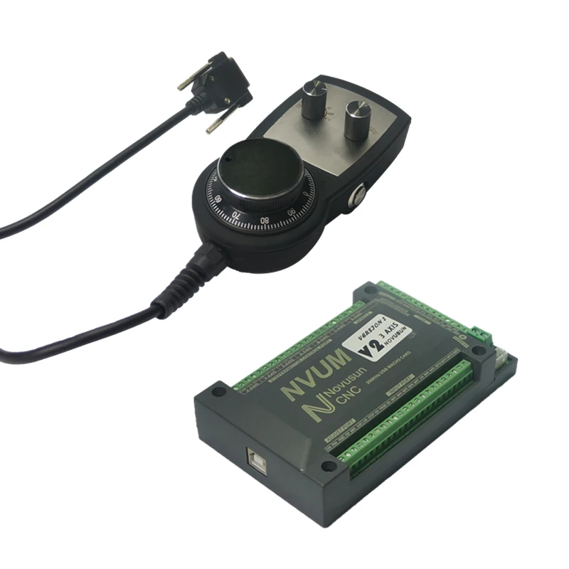 

3axis USB interface Mach3 Control Card manual pulse hand wheel for CNC milling Machine