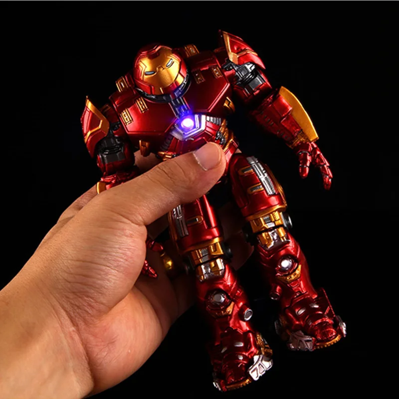 18 см флэш игрушка Супергерой Hulkbuster Броня суставов подвижный помеченных символом