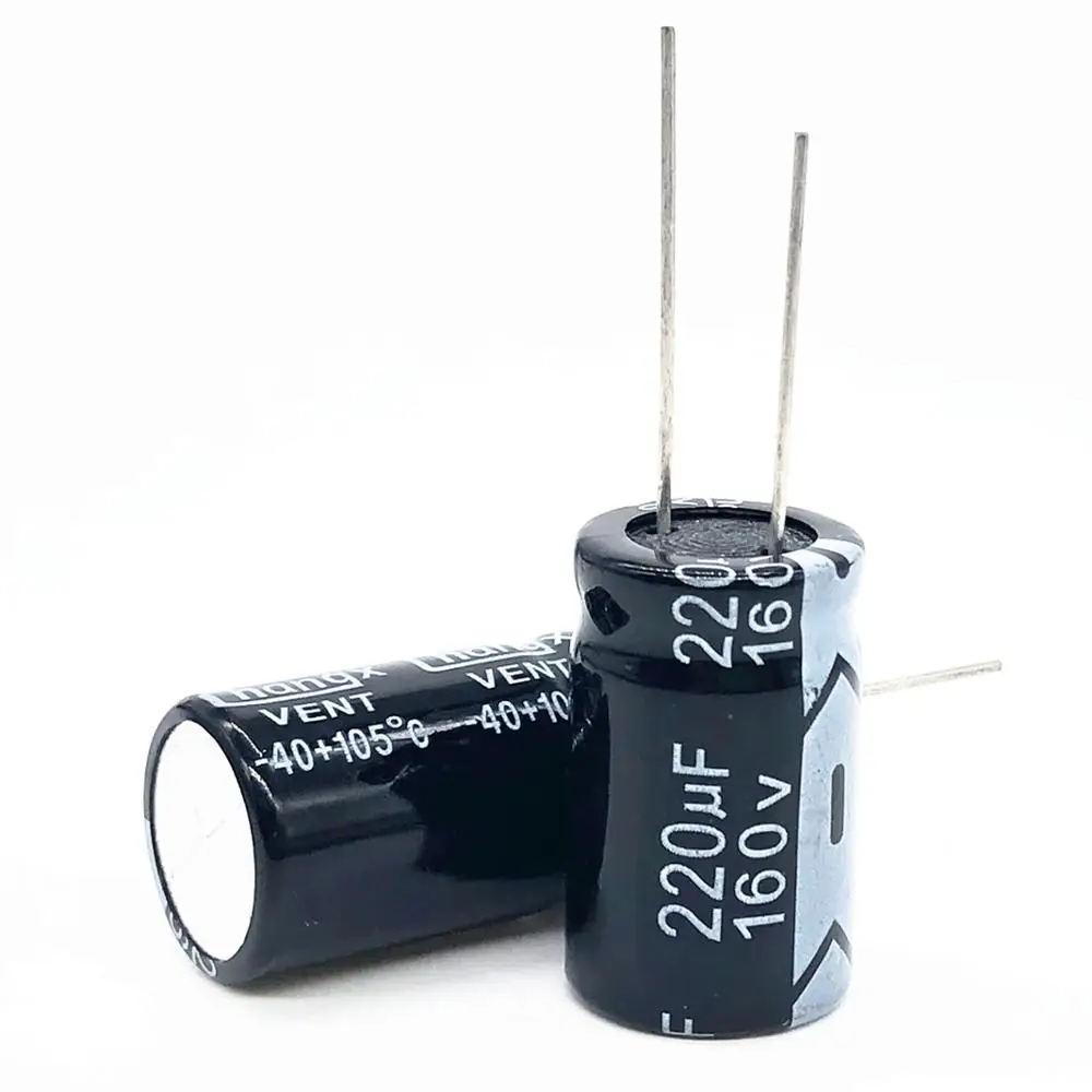 

5pcs/lot 160V 220UF 16*26 20% RADIAL aluminum electrolytic capacitor 220000nf