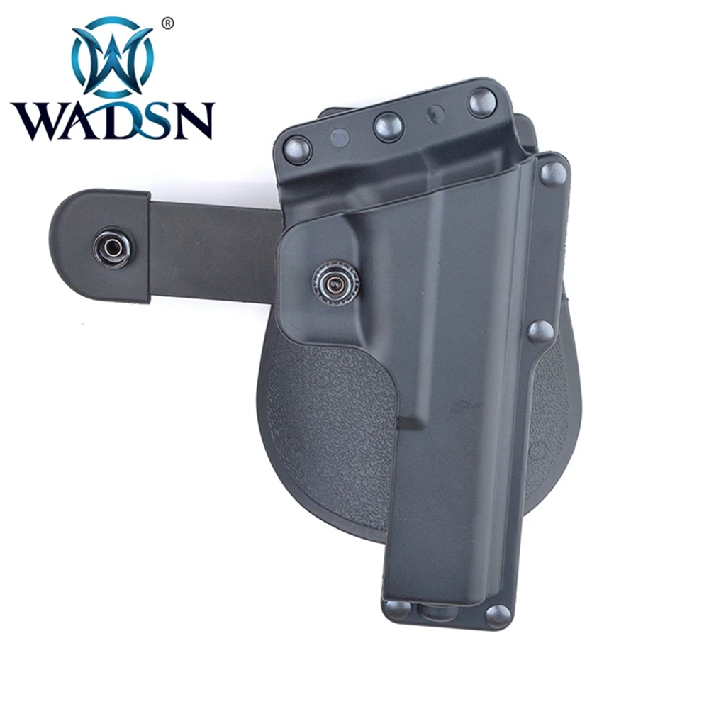 WADSN Тактический вращающийся весло кобура для Glock 17 glock 18C маскировки 360 градусов вращения кобуры WEX361 принадлежности для охоты