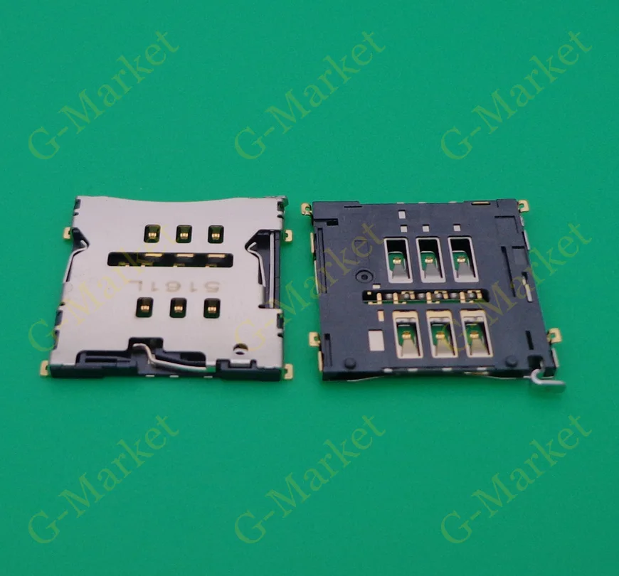 100X Оригинальный разъем для HTC S720e G23 One X ONEX sim card reader держатель лоток с гнездом