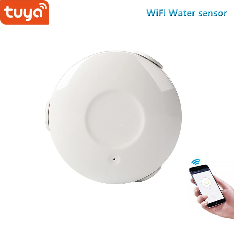 Датчик воды Tuya smart home Wi-Fi датчик заливающего света для умного дома совместим с