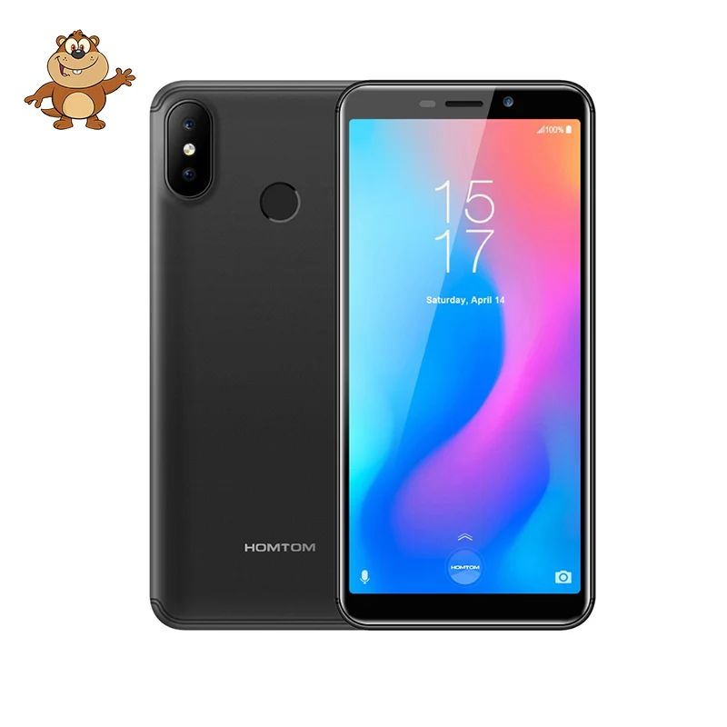 HOMTOM C2 5 дюймов 2 Гб 16 3000mAh18: 9 Безель безрамочный ID 4G LTE мобильный телефон Android 8 1 13MP