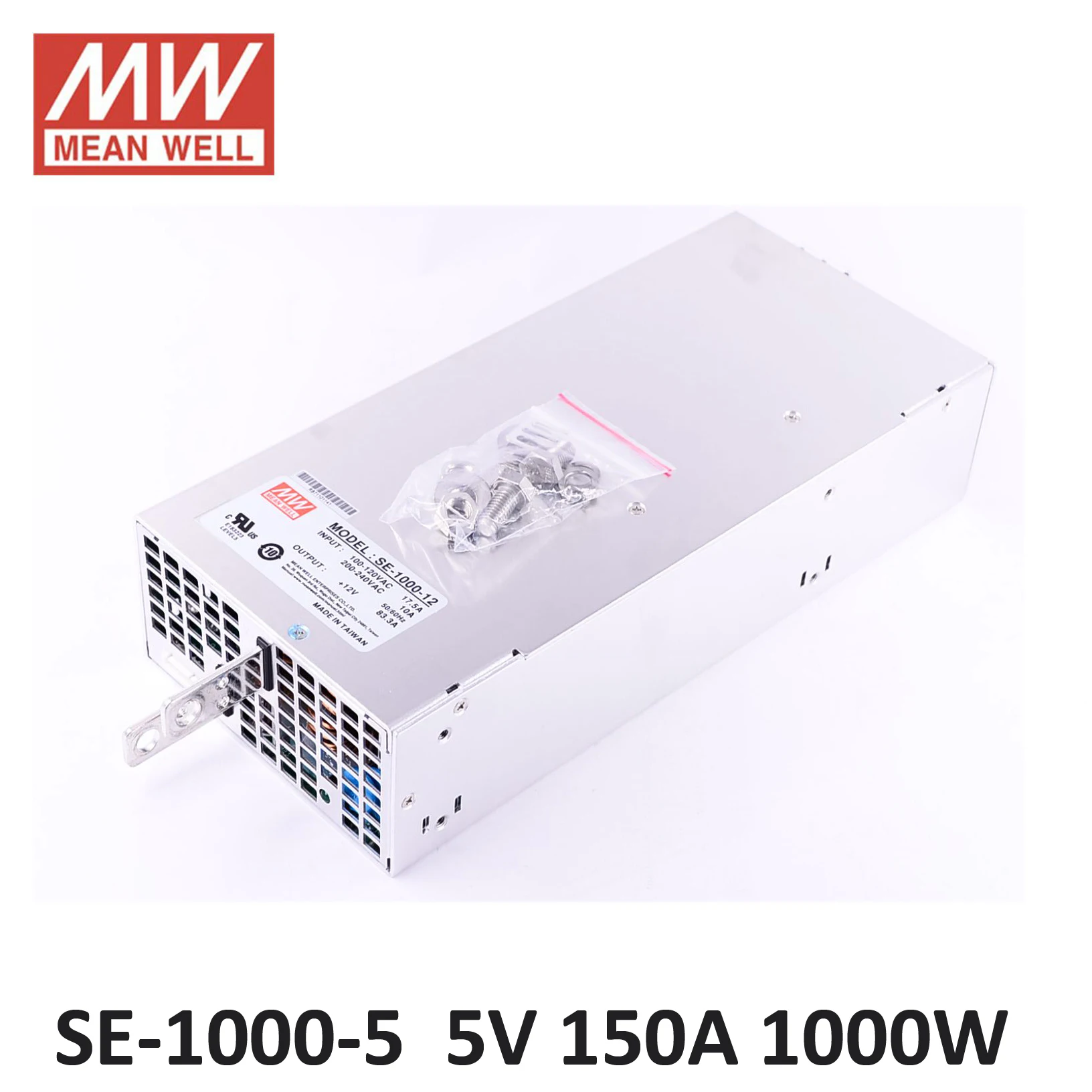 Оригинальная средняя мощность питания SE-1000W 5 V 150A 9 12 15 Промышленный импульсный