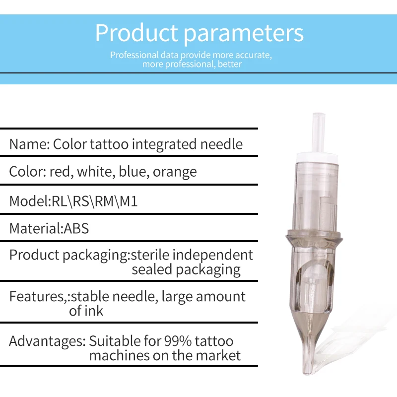 Горячая 10 шт одноразовый полуперманентный макияж татуировки картридж иглы RL/RM/M1/RS татуировки пистолет поставки RL/RM/RS 1RL/3RL/5RL/7RL
