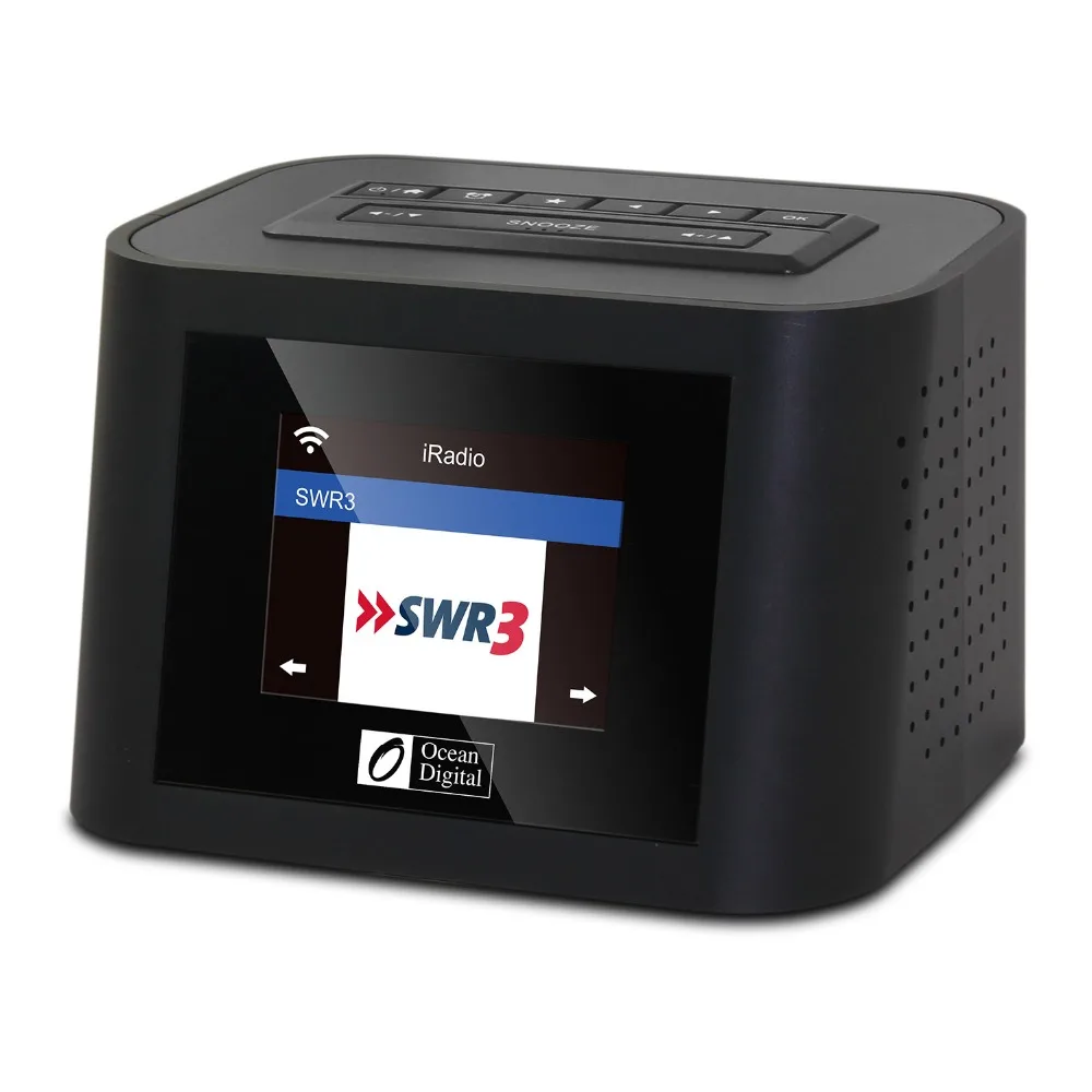 WiFi FM UPnP Radio Ocean Digital WR 828F Internet Radio Multi language Menu USB 5V output