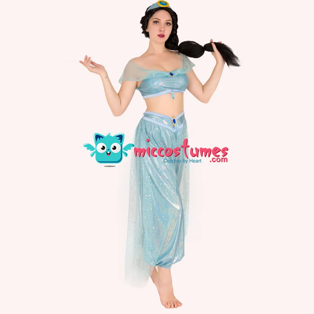 Princess Jasmine Agrabah Cosplay Costume-in Movie & TV costumes from ...