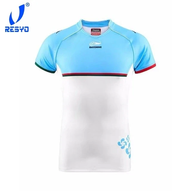 

RESYO for 2018 Aviron Bayonnais rugby jersey Top Quality Free shipping
