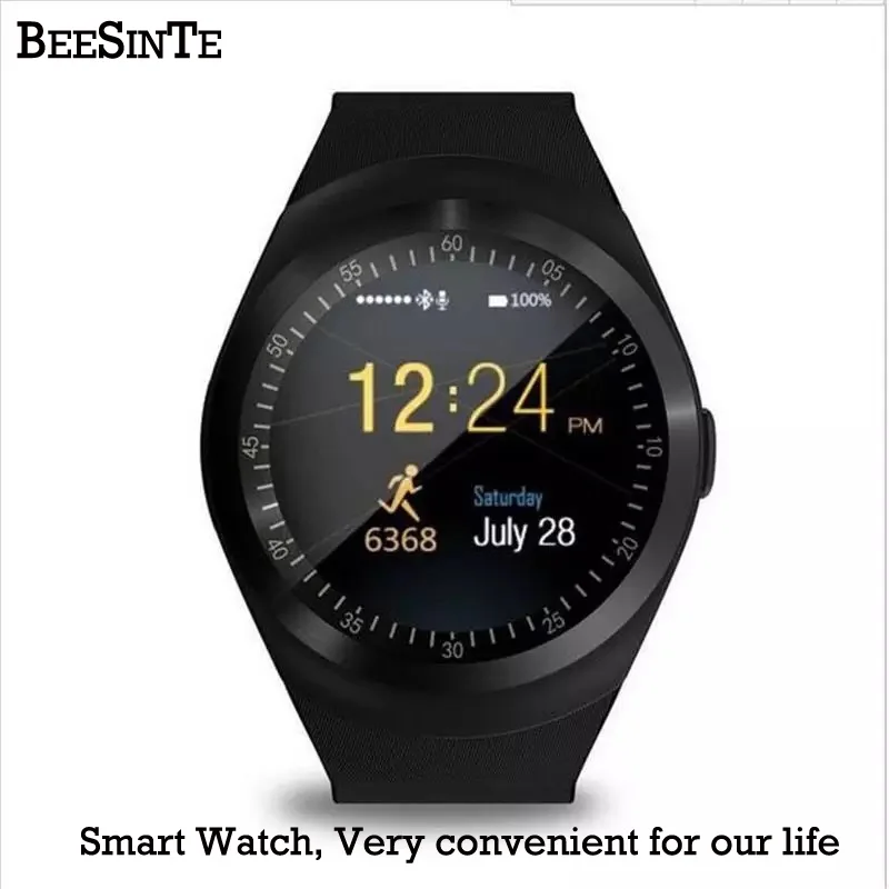 Смарт часы Bluetooth умный Браслет Водонепроницаемый телефонный вызов поддержка с GSM