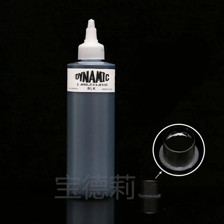 

High Quality 1 Bottle 249ML Tattoo Ink for Lining and Shading Newest Tribal Liner Shader Pigment Black