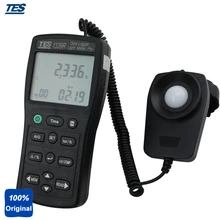 TES-1339R цифровой Lux Light Meter точная и мгновенная реакция световой измерения интенсивности Регистратор данных