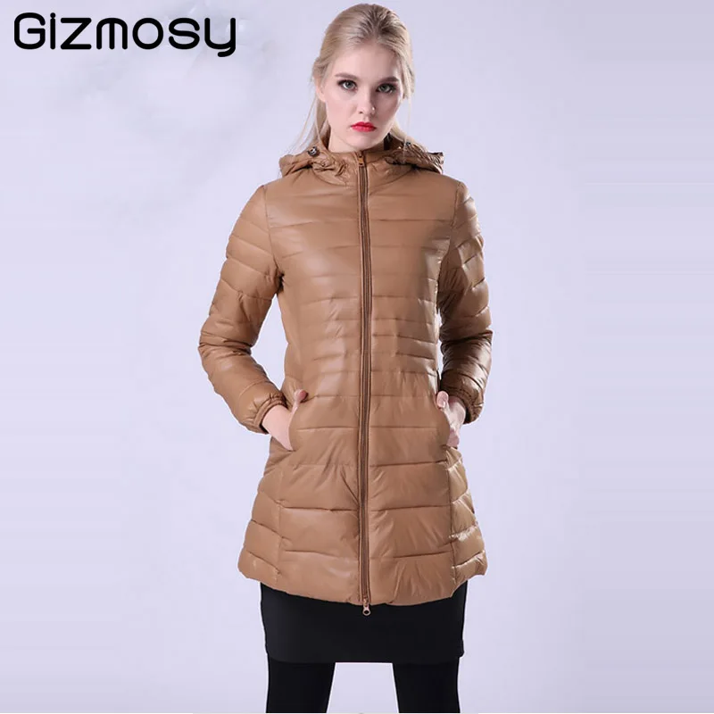 rose 90 Canard Ultra Greem red D'hiver Parka lake Outwear Chaud Down champagne Femelle Blue Long Gizmosy zangqing Sy589 army Veste Blanc Femmes purple Duvet Black léger wine Mince De Manteau Red v0fAWRnO