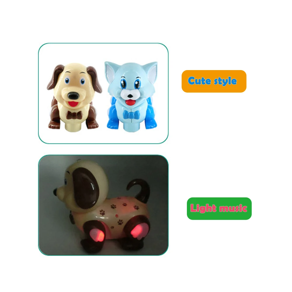 Электрический собака, кошка, игрушка младенческой Brinquedos Bebe электрические универсальные игрушки для детей детская электронная игрушка собака ребенок подарок