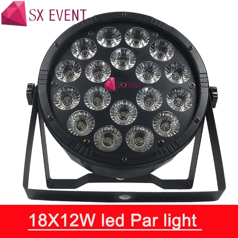 SX Светодиодный прожектор 18*12 Вт, светодиодный светильник 18*12 Вт RGBW 4в1, dmx512, светильник для дискотеки, профессиональное оборудование для сцены, dj