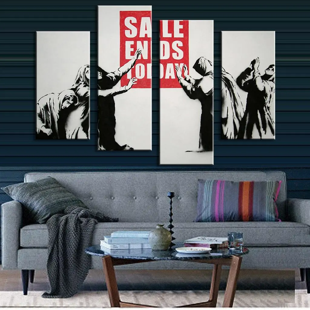 Online Get Cheap Banksy For Sale Aliexpresscom Alibaba Group - Pcsset Banksy Sale Ends Today Wall Art Modern Oil Canvas Painting Wallpictures online get cheap banksy for sale aliexpresscom alibaba group - pcsset banksy sale ends today wall art modern oil canvas painting wallpictures