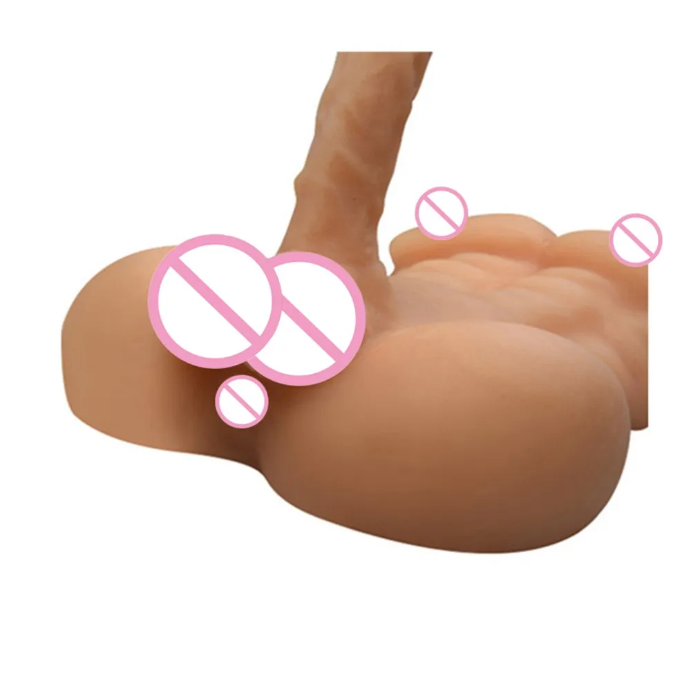 Najtaniej Realistyczne silikonowe męskie czarne pełne ciało seks lalka z dużym dildo seks lalka dla kobiet Sex zabawki dla kobiet Sex miłość lalki