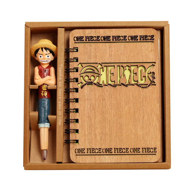 Anime One Piece Notebook Hardcover Book Pirate Sailor Monkey D Luffy 