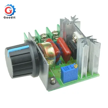 

AC 220V 2000W Motor Speed Controller SCR Voltage Regulator Dimming Dimmers Thermostat Motor Controller