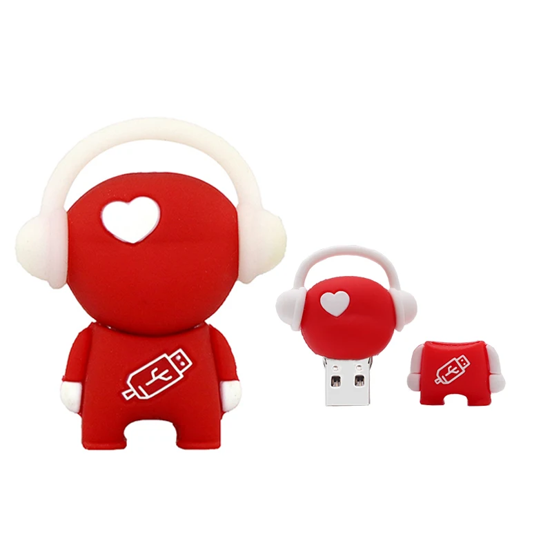100% capacity pendrive cartoon music man usb flash drive 4GB 8GB 16GB 32G 64GB cute memory stick lovely gift pendrive 128gb 100% capacity pendrive cartoon music man usb flash drive 4GB 8GB 16GB 32G 64GB cute memory stick lovely gift pendrive 128gb