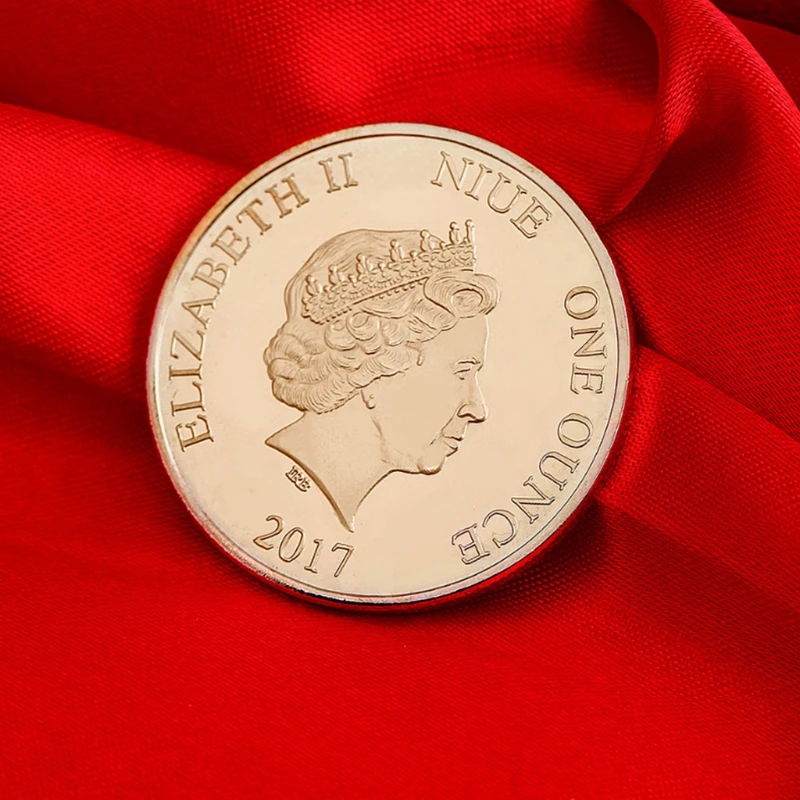 Commemorative Coin Elizabeth II Collection Arts Gifts BTC Bitcoin Alloy Souvenir UU75