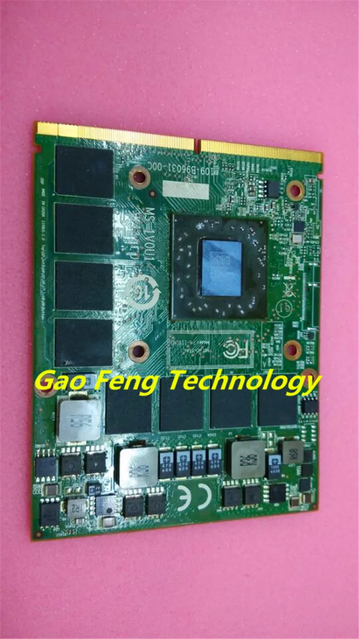 Графическая плата для смартфона 109 B96031 00C 216 0769008 ATI Radeom HD 5870 MXM DDR5 1 ГБ VGA Видеокарта