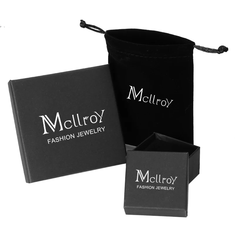 Mcllroy высокое качество подарочная коробка для Роскошные ювелирные изделия упаковка может женская заколка для волос
