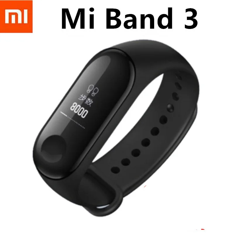 Новинка,, Xiaomi Mi Band 3, смарт-браслет Mi Band 3, Смарт-часы, OLED дисплей, Mi band 2, обновленная версия - Цвет: stand