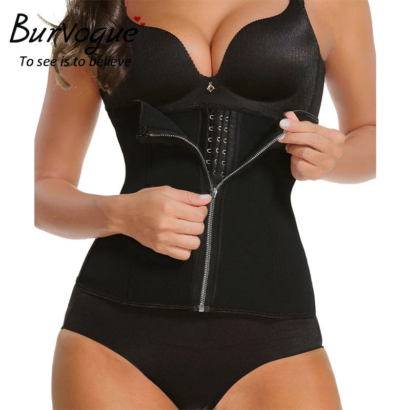 Buy Burvogue Underbust 10 Steel Bones Corsets and Bustiers Clip & Zip Waist