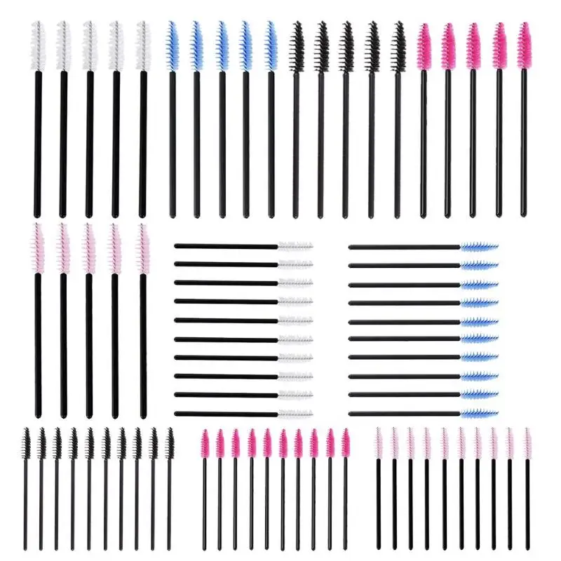 5/10pcs Eyelash Extension Disposable Eyebrow brush Mascara Wand Applicator Spoolers Eye Lashes Cosmetic Brushes Set Makeup Tools