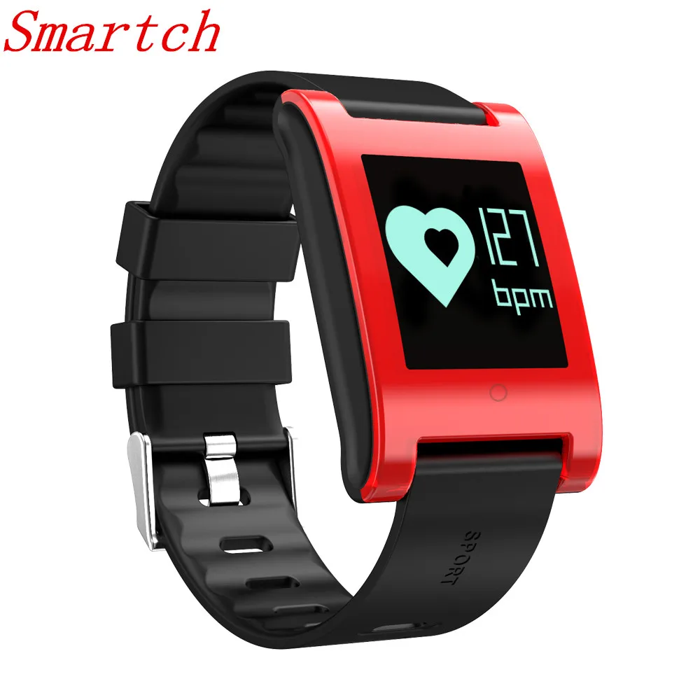 Smartch DM68 Smart Band Fitness Activity Tracker Cicret Bracelet Blood Pressure Oxygen Heart Rate Tracker for