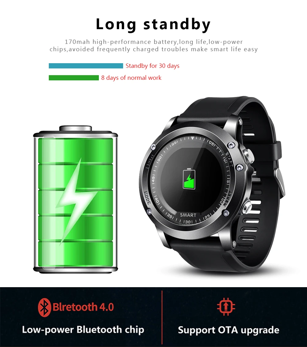 TORNTISC Smart watch T2 IP68 Waterproof Heart Rate Blood Pressure oxygen monitor Smartwatch Outdoor Sport Bluetooth smart band For IOS Android (10)