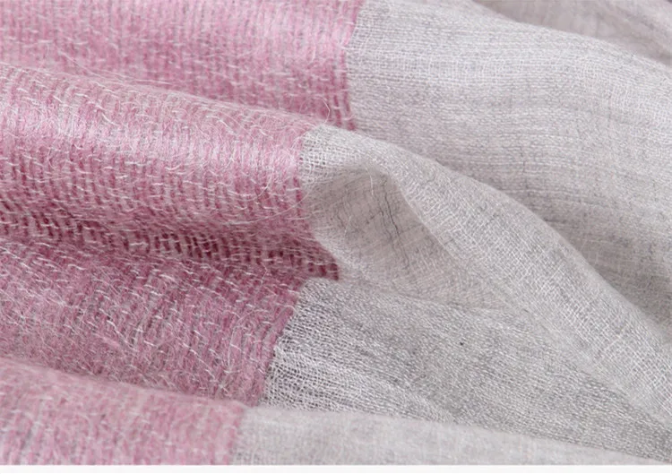 Коза кашемир женские Лоскутные цветные тонкие шарфы шаль пашмины 90x200 см
