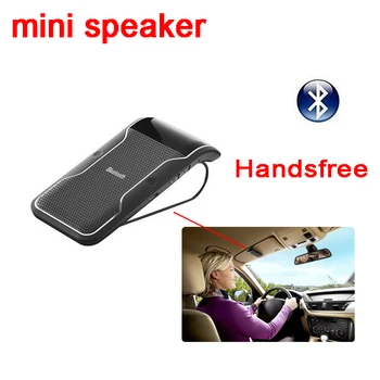 

by dhl or ems 50 pieces New Wireless Bluetooth Handsfree Speaker phone Car Kit With Car Charger Bluetooth Hands free Kit