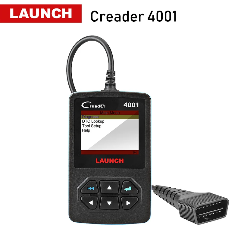 Launch CReader 4001 OBD2 Scanner Car Fault Code Reader OBDII Scaner Auto Diagnostic Scan Tool DIY Automotive Diagnostics Tools Launch CReader 4001 OBD2 Scanner Car Fault Code Reader OBDII Scaner Auto Diagnostic Scan Tool DIY Automotive Diagnostics Tools