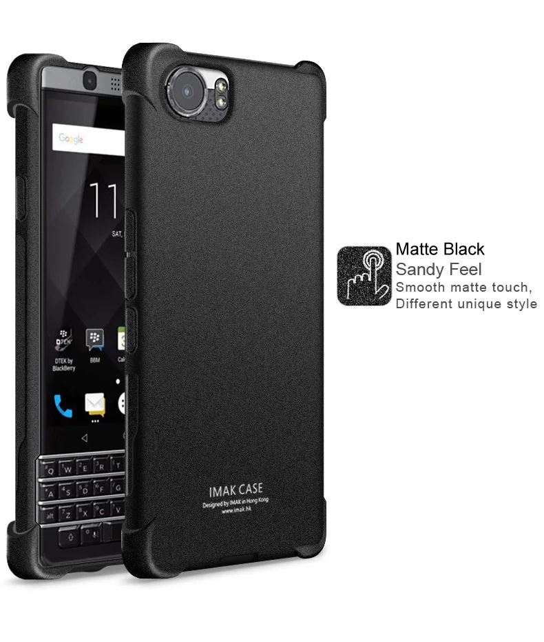 

Imak sFor Blackberry Keyone Case With Screen Protector AirBag Series Soft TPU Silicone Back Cover For Blackberry Mercury DTEK70