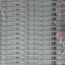 100 шт./лот, 24V 7,2 W 660LM NICHIA/OSRAM SMD3030 светодиодный модули полоски для знак, освещение, жесткие светодиодные ленты для одного знак коробки