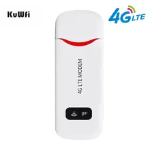 KuWfi Mini 4G Modem Portable USB 3G/4G FDD LTE Wi-Fi Modem Router Support Band 1/3 SIM Card Slot Network Card цена KuWfi Mini 4G Modem Portable USB 3G/4G FDD LTE Wi-Fi Modem Router Support Band 1/3 SIM Card Slot Network Card цены онлайн