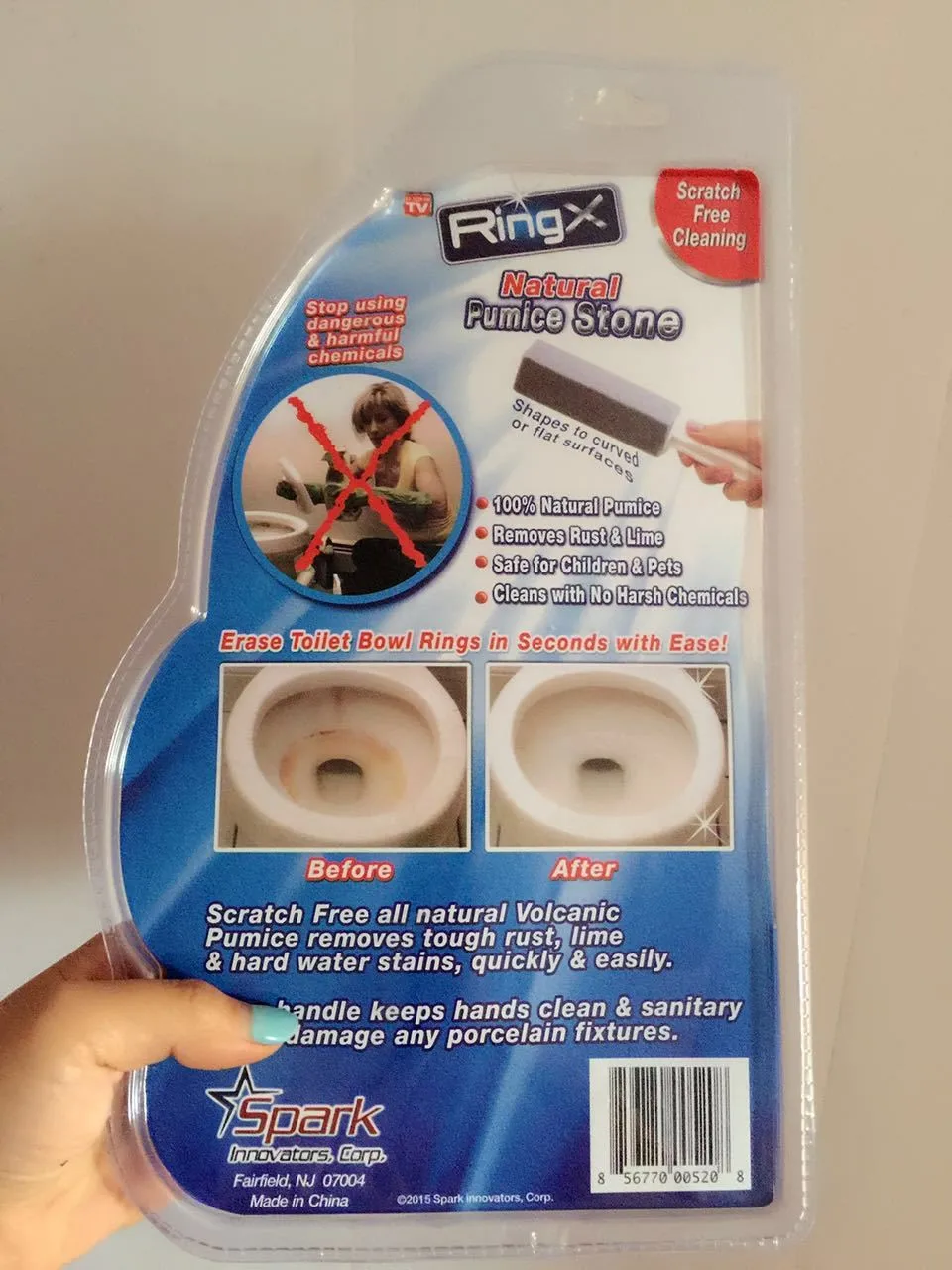 2pcs Natural Pumice Stone Toilets Tile Sinks Bathtubs Cleaner