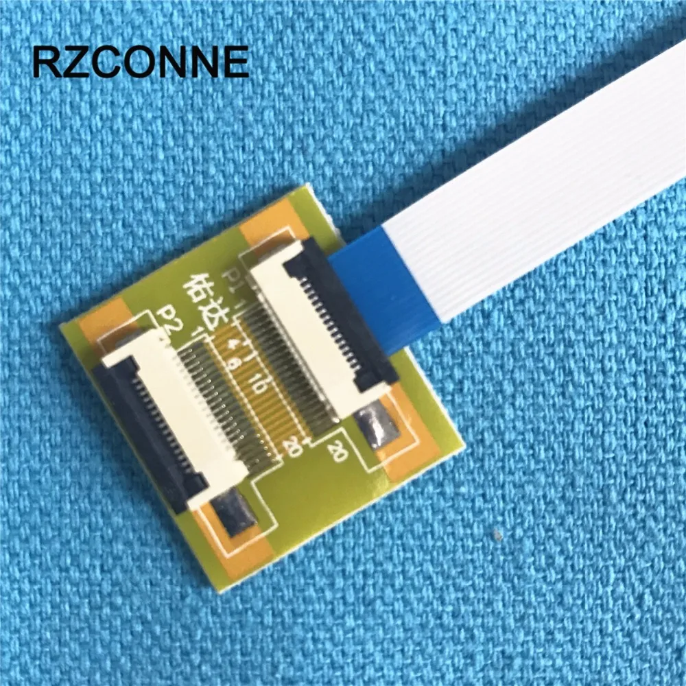 

2sets 16Pin FPC connector 0.5mm pitch adapter with extension flat cable FFC extend 100mm-500mm