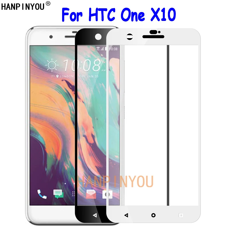 

For HTC One X10 5.5" Full Cover Tempered Glass Screen Protector Ultra Thin Explosion-proof Protective Film